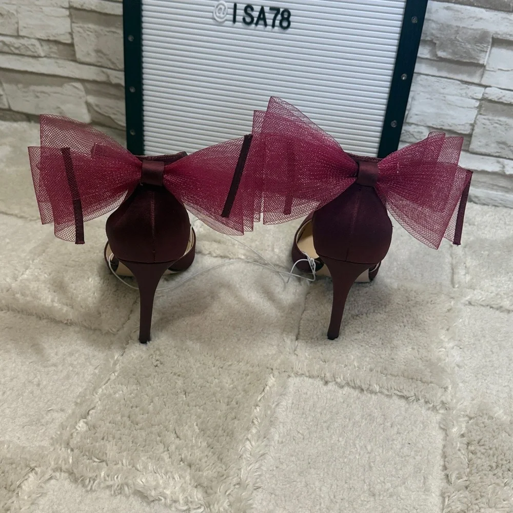 Jessica Simpson Women's Phindies Bow Ankle-Strap Pumps